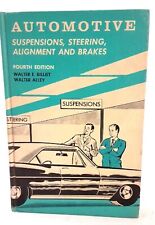 Automotive Suspensions, Steering, Alignment & Brakes 4th Ed Vintage 1969 Manual picture