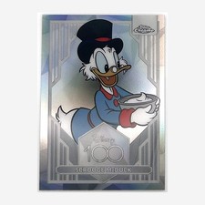 2023 Topps Chrome Disney 100 Scrooge McDuck #87 Refractor picture