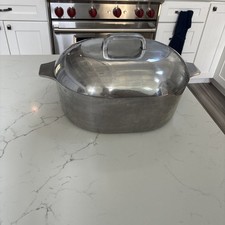 Vintage Nasco Royalty Large Aluminum Lidded/Covered Roaster picture