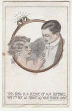 1911 Postcard To Have You Near is More Than Bliss Romantic Cancel Aug. 17th MN picture