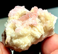 122 Carats Beautiful Pink Tourmaline Crystal Bunch Specimen picture