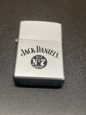 Zippo Jack Daniel's Old No 7 Brushed Chrome Lighter A 06 2006 picture