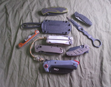 Large Lot Of Knives Leatherman, Kershaw, Benchmade, Kizer, CJRB, Esee Kabar picture