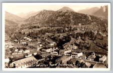 RPPC c1920s Panorama Estes Park Colorado Stanley Hotel Main Street Postcard picture