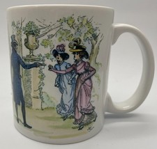 Fly Paper Products Pride and Prejudice Jane Austen Literary Coffee Mug NEW picture