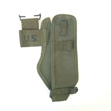 WWII US Military M1910 Canvas Pick Mattock Axe Cover Carrier  picture