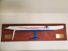Authentic Team Issued America's Cup Half Model of Mighty Mary USA 43 picture