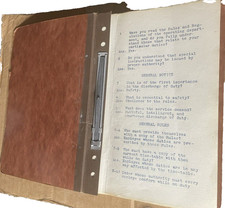 Railroad Operator Employee Rule Regulation book Train Ephemera Personal ATQ OOAK picture
