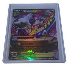Pokémon M Latios EX 59/108 Roaring Skies Ultra Rare Holo Mega EX picture