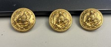 Vintage US Navy Buttons - 3 Buttons Total picture