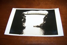 Rare Antique RPPC Real Photo Postcard DOPS 1925-1942 Point Loma Bridge View picture