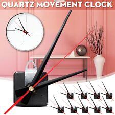 10PCS Wall Quartz Clock Movement Mechanism Replacement Kit Tool Parts Red Hand picture