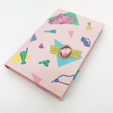 New 1987 Vintage Sanrio Mini Address Book Jeweled Pink Made in Japan Retro Girly picture