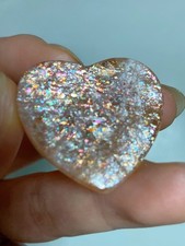 Arusha Rainbow Sunstone Heart Natural Crystal Mineral Specimen picture