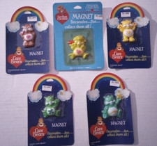 Vintage 1980's Care Bears & Cousins MOC MIP Magnet Lot American Greetings Co AGC picture