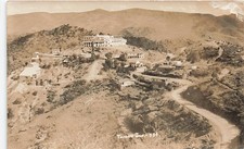 Postcard Mexico: RPPC Aerial View Town & Hotel, Taxco, Guerrero 1931 picture