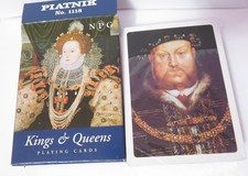 VINTAGE 1998 NPG KINGS & QUEENS PLAYING CARDS PIATNIK VIENNA picture