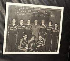 NGBL Baseball All Star Jamie Deckard Signed ANICO 1940 Basketball Hanna-Barbera picture
