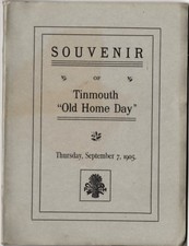Souvenir of Tinmouth Old Home Day September 7, 1905 Antique Souvenir Program 2nd picture