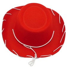 4E's Novelty Child Red Cowgirl Hat for Toddlers & Kids 3-6, for Halloween Inspir picture