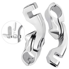 PBYMT Highway Pegs Mount Kit Short Angled, 304 Stainless Steel Footpegs Footr... picture