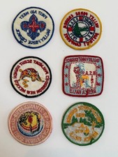 Vintage Boy Scout Patch Lot 19 BSA Patches Philmont 1960 Jubilee Camporee picture