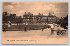 Vintage Postcard Paris Palais et Jardins du Luxembourg picture