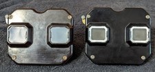 2 Vintage Black Sawyer's View-Master Bakelite 3D Reel Viewers Tested Working picture
