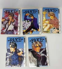 5 -FAKE- Manga Series Lot English Version Volumes 2 & 4-7  Tokyopop Sanami Matoh picture