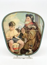 Vintage 30s Berwind Pocahontas Briquets Advertising Fan Pipkorn Fuel Oshkosh WI picture