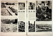 1951 Missouri Valley Flood Magazine Article Kansas City Topeka Ephemera picture