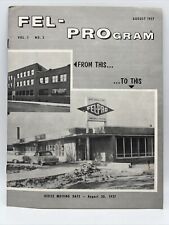 1957 FEL-PRO GRAM Vol.1 No. 2 From This To This Office Moving COMPANY NEWSLETTER picture
