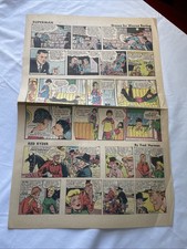 1957 SUPERMAN / SMOKEY THE BEAR/RED RYDER/ALLEY OOP Sunday Comic Strips 1-9426^ picture