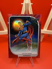 2026 Upper Deck DC Platinum Superman Red Rainbow Refractor Color Match picture