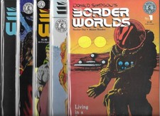 BORDER WORLDS NEAR SET LOT OF 5 - #1 #2 #3 #4 #6 (VF/NM) COPPER AGE KITCHEN SINK picture