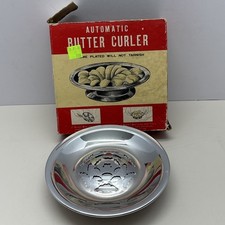 VTG NOB Chadwick-Miller Automatic Butter Curler Made In Japan w/Box Chrome. #133 picture