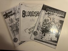 Valiant Acclaim Retailer Review Copy Shadowman Bloodshot Master Darque NM/NM- picture