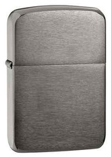Zippo 1941 Replica Lighter, Black Ice, 24096, New In Box picture