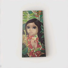 1971 Sheraton Waikiki Hotel Menu Margaret Keane Artwork Big Eye Girl picture