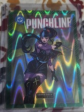 2026 Upper Deck DC Platinum Cover Variant Green Wave Card VC31 Punchline #/50 picture