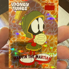 2024 Fleer Retro Looney Tunes Skybox Star Rubies SR-26, numbered 46/50 picture