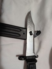 Cold War Yugoslavian Type 2 Bayonet W/ Matching Wire Cutting Scabbard - (EX) picture