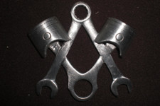 freemason piston and wrench masonic pin picture
