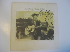 NEIL YOUNG - Rare AUTOGRAPHED 1978 