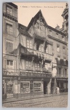 Caen France Old House Rue St-Jean 15th Century Vintage Postcard picture
