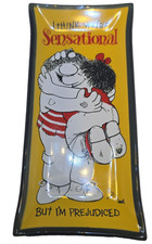 VTG Houze Art Glass Trinket Dish Ashtray “I think you’re Sensational”  picture
