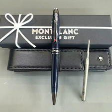 MONTBLANC Meisterstück Around the World in 80 Days Blue Rollerball Pen Luxury picture