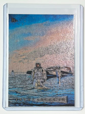 Interstellar Platinum Plated Artist Signed “Sci-Fi Classic” Trading Card 1/1 picture