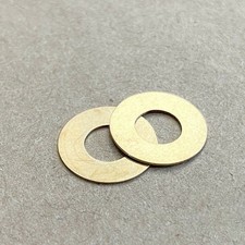 2pcs Phosphorous Bronze Washer Set For Spyderco Paramilitary 2 & Para 3 picture