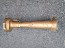 Vintage Leslie Tyfon 125 Train Horn Brass Lyndhurst NJ Locomotive  picture